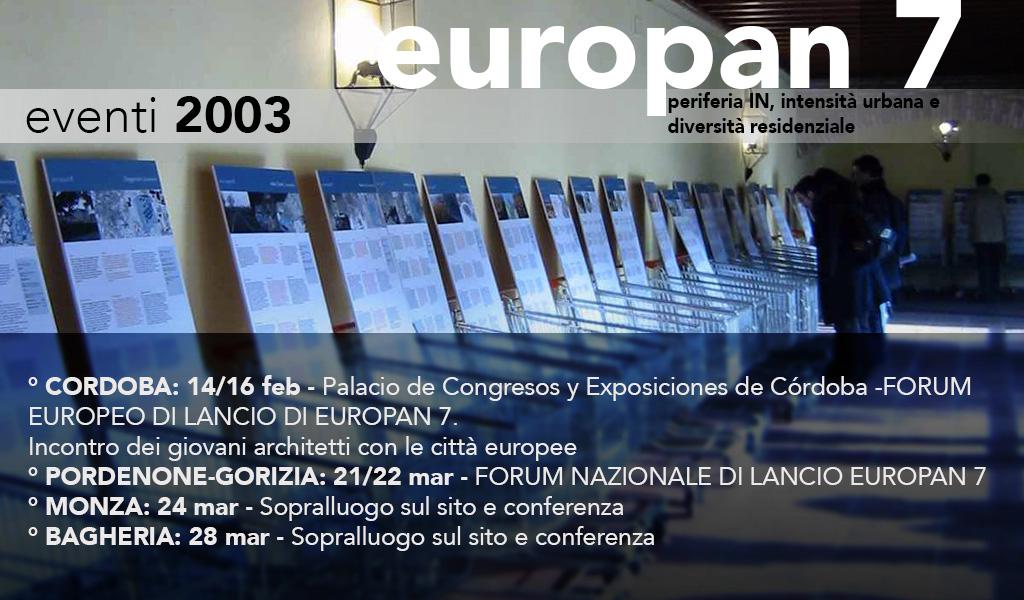 eventi 2003